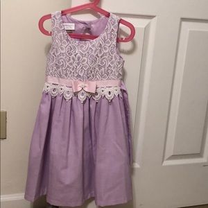 Lavender Lace Dress size 6x